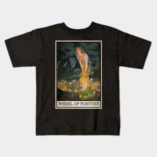 Wheel of Fortune Tarot Kids T-Shirt